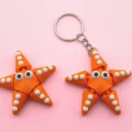 mini animal articulado 3d - estrella de mar