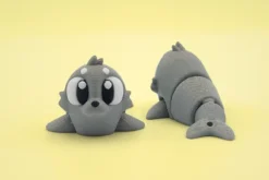 mini animal articulado 3d - foca