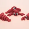 mini animal articulado 3d - langosta