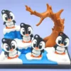 mini animal articulado 3d - pingüino