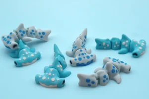 mini animal articulado 3d - tiburón martillo