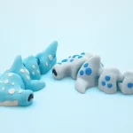 mini animal articulado 3d - tiburón martillo