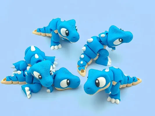 animales articulados 3d_dinosaurios 3d_Trex