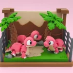 animales articulados 3d_dinosaurios 3d_brachiosaurus