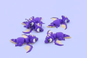 animales articulados 3d_dinosaurios 3d_pterodactilo