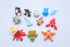 pack animales marinos articulados en 3d