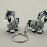 animales articulados 3d_animales de la granja_ burro