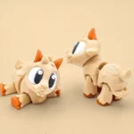 animales articulados 3d_animales de la granja_ cabra