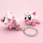 animales articulados 3d_animales de la granja_ cerdo