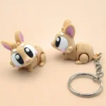 animales articulados 3d_animales de la granja_ conejo