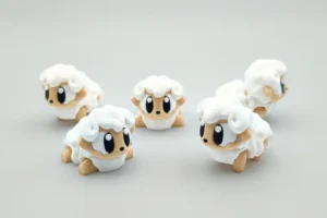 animales articulados 3d_animales de la granja_ oveja