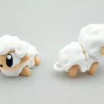 animales articulados 3d_animales de la granja_ oveja