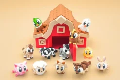 animales articulados 3d_animales de la granja