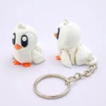 animales articulados 3d_animales de la granja_ pato comun