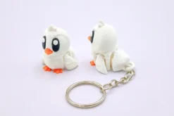 animales articulados 3d_animales de la granja_ pato comun