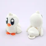 animales articulados 3d_animales de la granja_ pato comun