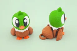 animales articulados 3d_animales de la granja_ pato silvestre