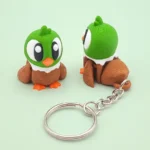 animales articulados 3d_animales de la granja_ pato silvestre