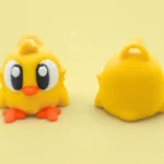 animales articulados 3d_animales de la granja_ pollito