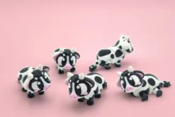 animales articulados 3d_animales de la granja_ vaca