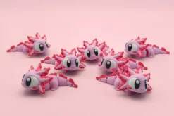 animales articulados 3d_animales del bosque_ ajolote