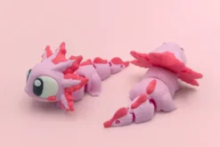 animales articulados 3d_animales del bosque_ ajolote