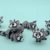 animales articulados 3d_animales del bosque_ mapache