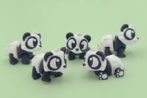 animales articulados 3d_animales del bosque_ oso panda