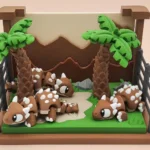 animales articulados 3d_dinosaurios 3d_anquilosaurio