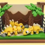 animales articulados 3d_dinosaurios 3d_estegosaurio