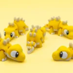 animales articulados 3d_dinosaurios 3d_estegosaurio