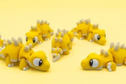 animales articulados 3d_dinosaurios 3d_estegosaurio