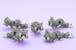 animales articulados 3d_mascotas_ gato en 3d