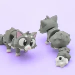 animales articulados 3d_mascotas_ gato en 3d
