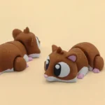 animales articulados 3d_mascotas_ hamster en 3d