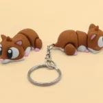 animales articulados 3d_mascotas_ hamster en 3d