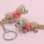 animales articulados 3d_mascotas_ golden retriever en 3d