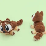 animales articulados 3d_mascotas_ pastor aleman en 3d