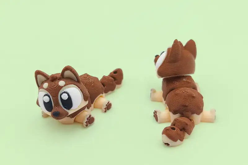 animales articulados 3d_mascotas_ pastor aleman en 3d