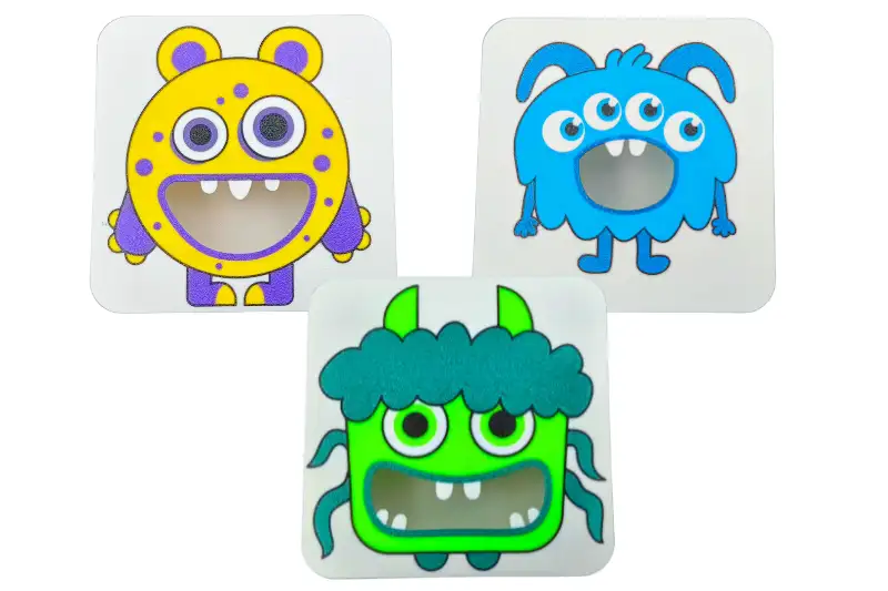 tapas sensobox monstruos