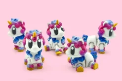 unicornio articulado en 3D