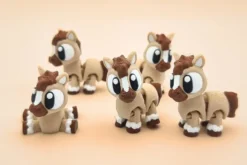 caballo articulado en 3d