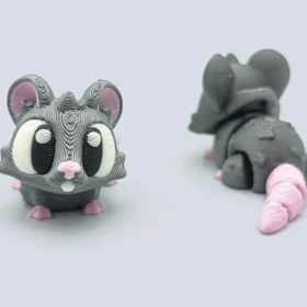 Mini rata articulada en 3D