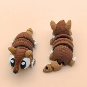 🦫 Armadillo articulado en 3D