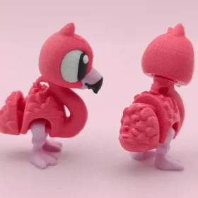 🦩 Flamenco articulado en 3D
