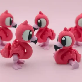 🦩 Flamenco articulado en 3D