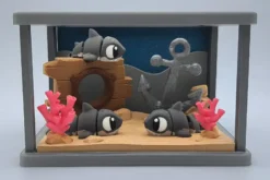 🦈 Tiburón articulado en 3D