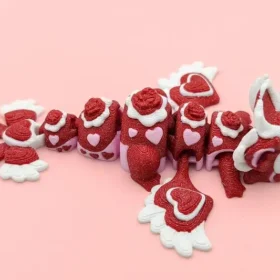 Dragón de corazones