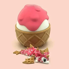 dragón de helado y huevo de dragón