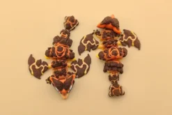 Mini dragón articulado de lava